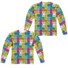 Monopoly - Cash Rich (Front - Back Print) L - S Adult Poly Crew