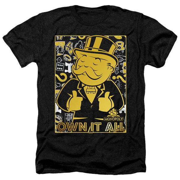 Monopoly - Own Adult Regular Fit Heather Short Sleeve