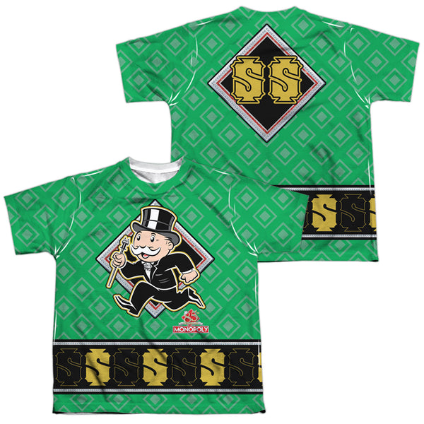 Monopoly - Jersey (Front - Back Print) Youth Short Sleeve 100% Poly