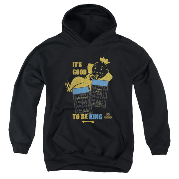 Monopoly - Its Good To Be King Youth Hooded Sweatshirt