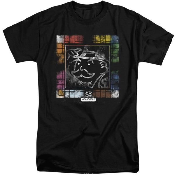 Monopoly - Dusty Game Board Adult Tall Fit Short Sleeve