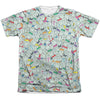 Monopoly - Property Spaces Adult Regular Fit Short Sleeve 65 - 35 Poly - Cotton