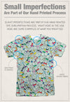 Monopoly - Property Spaces Adult Regular Fit Short Sleeve 100% Poly
