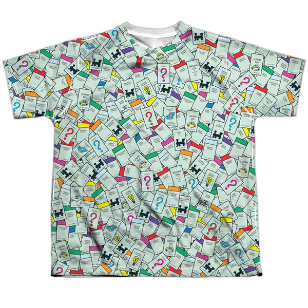 Monopoly - Property Spaces Youth Short Sleeve 100% Poly