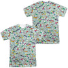Monopoly - Property Spaces (Front - Back Print) Adult Regular Fit Short Sleeve 100% Poly