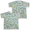 Monopoly - Property Spaces (Front - Back Print) Youth Short Sleeve 100% Poly