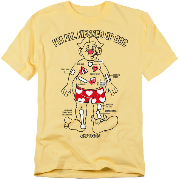 Operation - Messed Up Adult Regular Fit Short Sleeve