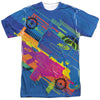 Nerf - Neon Collage Adult Regular Fit Short Sleeve 100% Poly