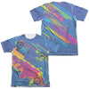 Nerf - Neon Collage (Front - Back Print) Adult Regular Fit Short Sleeve 65 - 35 Poly - Cotton