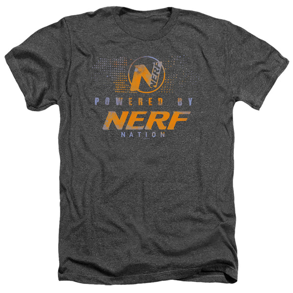 Nerf - Powered By Nerf Nation Adult Regular Fit Heather Short Sleeve