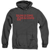 Dungeons And Dragons - Type Logo Adult Heather Hoodie