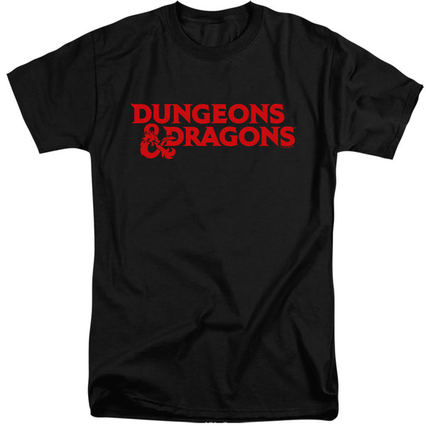 Dungeons And Dragons - Type Logo Adult Tall Fit Short Sleeve