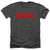 Dungeons And Dragons - Type Logo Adult Regular Fit Heather Short Sleeve
