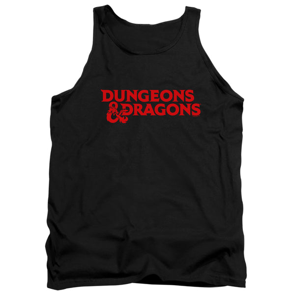Dungeons And Dragons - Type Logo Adult Tank Top