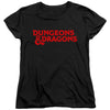 Dungeons And Dragons - Type Logo Women's Short Sleeve