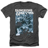 Dungeons And Dragons - Tarrasque Adult Regular Fit Heather Short Sleeve