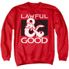 Dungeons And Dragons - Lawful Good Adult Crewneck Sweatshirt