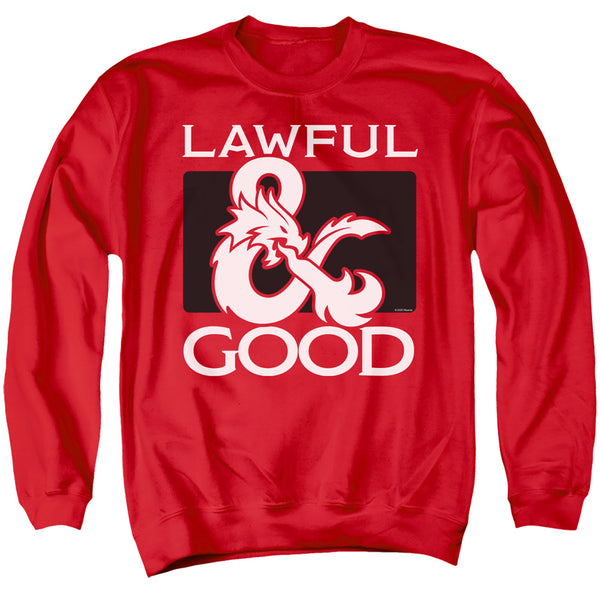 Dungeons And Dragons - Lawful Good Adult Crewneck Sweatshirt