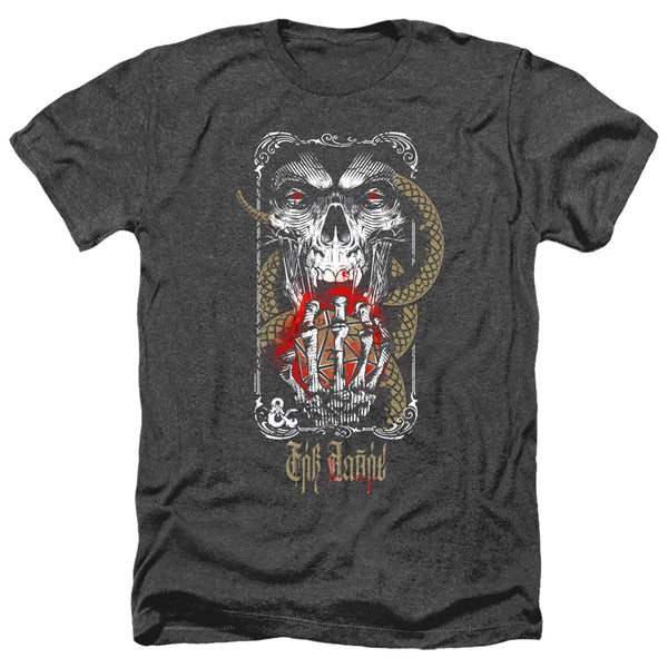 Dungeons And Dragons - Lich For Chaos Adult Regular Fit Heather Short Sleeve