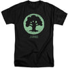 Magic The Gathering - Green Symbol Adult Tall Fit Short Sleeve