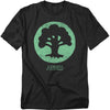 Magic The Gathering - Green Symbol Adult Regular Fit Short Sleeve