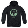 Magic The Gathering - Green Symbol Youth Hooded Sweatshirt