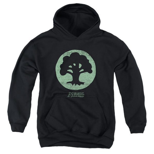 Magic The Gathering - Green Symbol Youth Hooded Sweatshirt