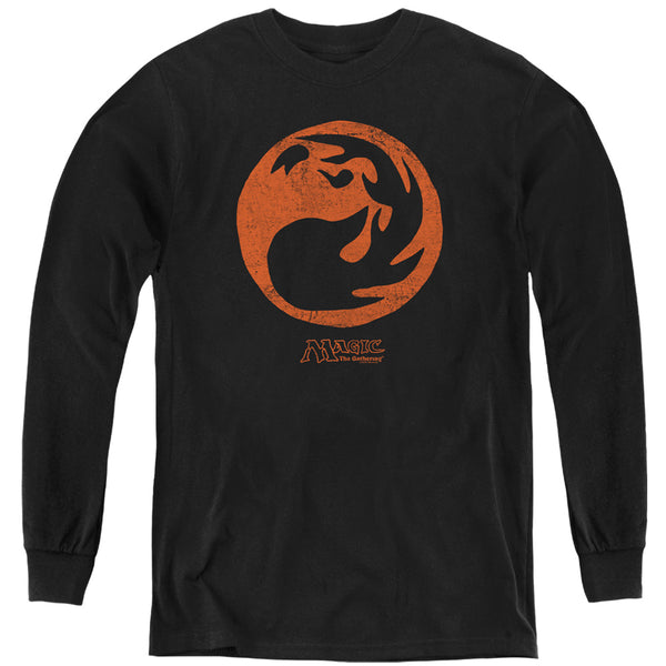 Magic The Gathering - Red Symbol L - S Youth