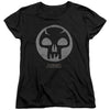 Magic The Gathering - Black Symbol Women's Short Sleeve