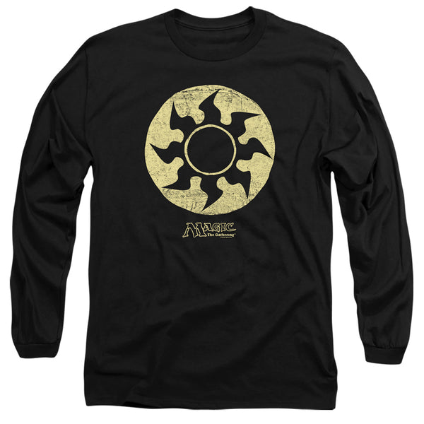 Magic The Gathering - White Symbol Adult Long Sleeve