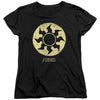 Magic The Gathering - White Symbol Women's Short Sleeve