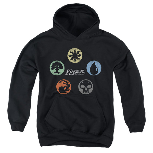 Magic The Gathering - 5 Colors Youth Hooded Sweatshirt