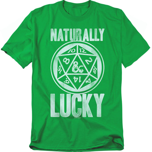 Dungeons And Dragons - Naturally Lucky Adult Regular Fit Short Sleeve