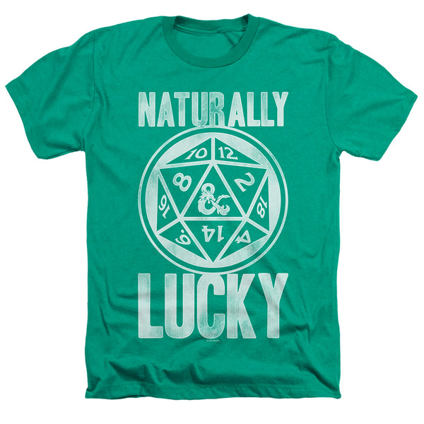 Dungeons And Dragons - Naturally Lucky Adult Regular Fit Heather Short Sleeve