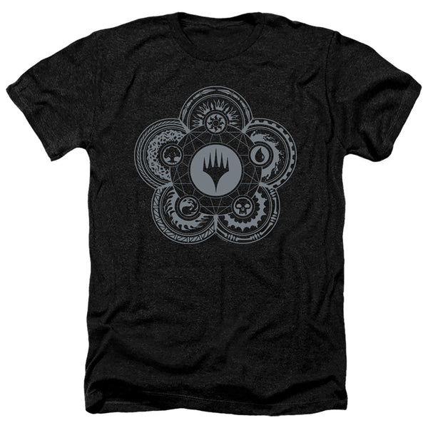 Magic The Gathering - Icon Glyph Adult Regular Fit Heather Short Sleeve