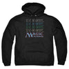 Magic The Gathering - Retro Logo Repeat Adult Pullover Hoodie