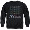 Magic The Gathering - Retro Logo Repeat Adult Crewneck Sweatshirt