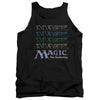 Magic The Gathering - Retro Logo Repeat Adult Tank Top