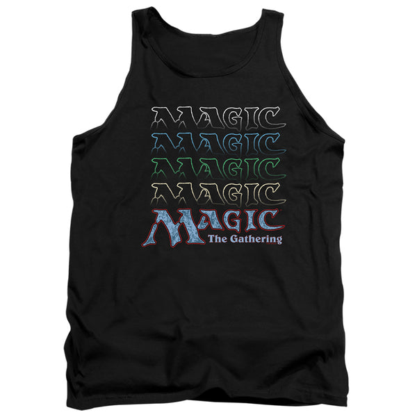 Magic The Gathering - Retro Logo Repeat Adult Tank Top