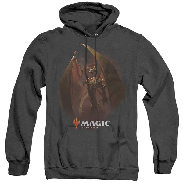 Magic The Gathering - Nicol Bolas Adult Heather Hoodie