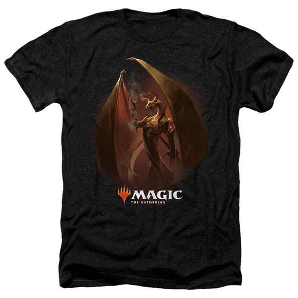 Magic The Gathering - Nicol Bolas Adult Regular Fit Heather Short Sleeve