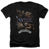Magic The Gathering - Four Pack Retro Adult Regular Fit Heather Short Sleeve