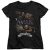 Magic The Gathering - Four Pack Retro Women's Short Sleeve