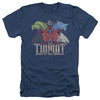 Dungeons And Dragons - Tiamat Queen Of Evil Adult Regular Fit Heather Short Sleeve
