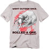 Dungeons And Dragons - Rolled A One Adult Regular Fit Short Sleeve