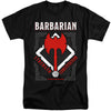 Dungeons And Dragons - Barbarian Adult Tall Fit Short Sleeve