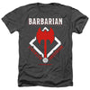 Dungeons And Dragons - Barbarian Adult Regular Fit Heather Short Sleeve