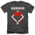 Dungeons And Dragons - Barbarian Adult Regular Fit Heather Short Sleeve