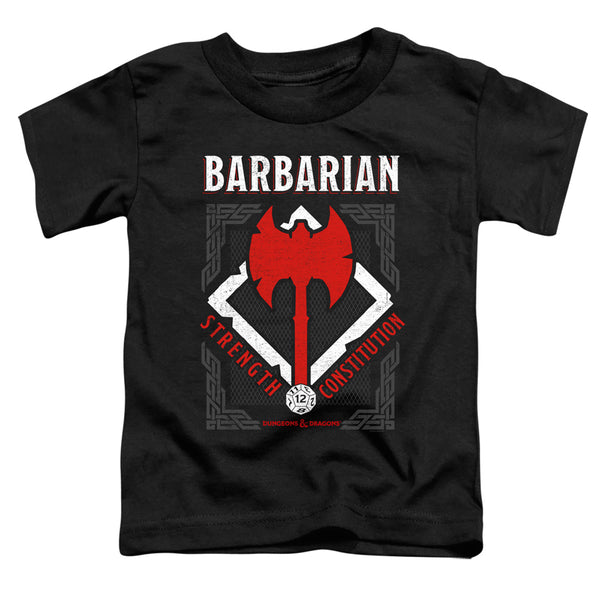 Dungeons And Dragons - Barbarian Toddler Short Sleeve