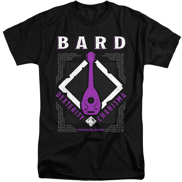 Dungeons And Dragons - Bard Adult Tall Fit Short Sleeve
